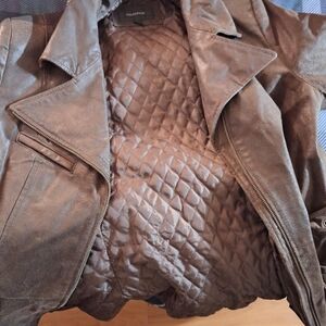 Brown Real Leather Jacket